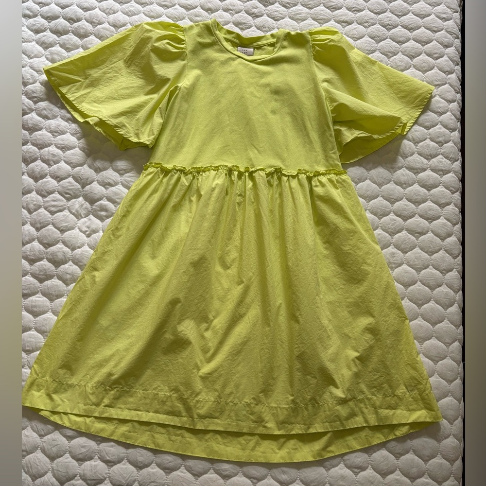 A New Day Sunny Yellow Women’s Dress With Pockets